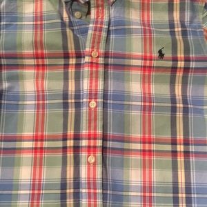 Polo dress shirt boy large 14/16